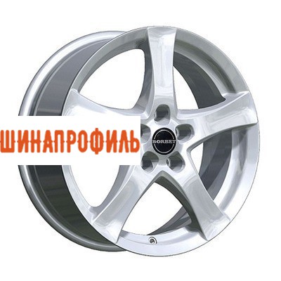 Диски Borbet Borbet F 6x16 5x112 ET48 D66,6 Brilliant Silver