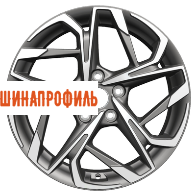 Диски Khomen Wheels Khomen Wheels KHW1716 (Tucson) 7x17 5x114,3 ET51 D67,1 Gray-FP