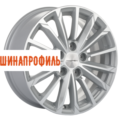 Диски Khomen Wheels Khomen Wheels KHW1611 (Actyon) 6,5x16 5x112 ET39 D66,6 F-Silver-FP