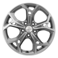 Диски Khomen Wheels Khomen Wheels KHW1702 (Octavia) 7x17 5x112 ET49 D57,1 Gray-FP