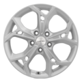 Диски Khomen Wheels Khomen Wheels KHW1702 (RAV4) 7x17 5x114,3 ET39 D60,1 F-Silver