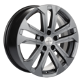 Диски Khomen Wheels Khomen Wheels KHW1803 (Kodiaq/Tiguan) 7x18 5x112 ET43 D57,1 Gray