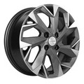 Диски Khomen Wheels Khomen Wheels KHW1402 (Alsvin/Getz/i20) 5,5x14 4x100 ET46 D54,1 Gray-FP