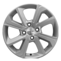 Диски Khomen Wheels Khomen Wheels KHW1501 (Logan/Sandero/Xray) 6x15 4x100 ET40 D60,1 F-Silver