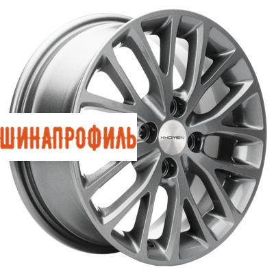 Диски Khomen Wheels Khomen Wheels KHW1506 (Lada Granta) 6x15 4x98 ET36 D58,6 Gray