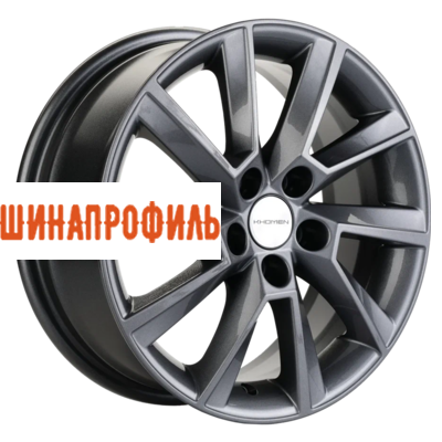 Диски Khomen Wheels Khomen Wheels KHW1507 (Aveo) 6x15 5x105 ET39 D56,6 Gray