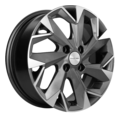 Диски Khomen Wheels Khomen Wheels KHW1508 (XRay) 6x15 4x100 ET40 D60,1 Gray-FP