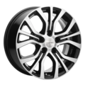 Диски Khomen Wheels Khomen Wheels KHW1608 (Alphard) 6,5x16 5x114,3 ET38 D60,1 Black-FP
