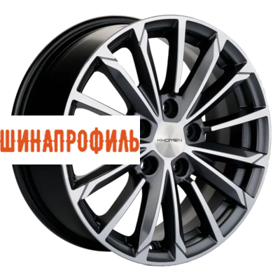 Диски Khomen Wheels Khomen Wheels KHW1611 (Octavia/Golf/Jetta) 6,5x16 5x112 ET50 D57,1 Gray-FP