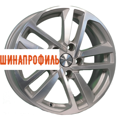 Диски Khomen Wheels Khomen Wheels KHW1612 (Camry/Corolla/Grand Vitara) 6,5x16 5x114,3 ET45 D60,1 F-Silver-FP