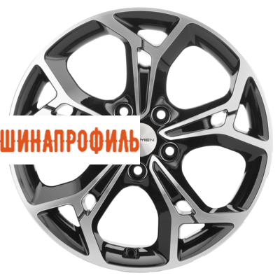 Диски Khomen Wheels Khomen Wheels KHW1702 (Haval) 7x17 5x114,3 ET37 D66,5 Black-FP