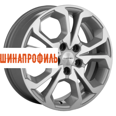 Диски Khomen Wheels Khomen Wheels KHW1711 (Coolray) 6,5x17 5x114,3 ET45 D54,1 F-Silver-FP