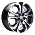 Диски Khomen Wheels Khomen Wheels KHW1711 (Coolray) 6,5x17 5x114,3 ET45 D54,1 Black-FP
