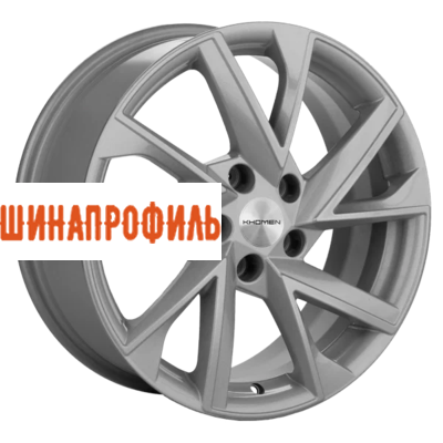 Диски Khomen Wheels Khomen Wheels KHW1714 (Chery tiggo 7pro) 7x17 5x108 ET40 D60,1 F-Silver