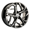 Диски Khomen Wheels Khomen Wheels KHW1716 (Chery Tiggo 3/3 Pro) 7x17 5x108 ET45 D60,1 Black-FP