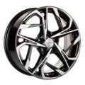 Диски Khomen Wheels Khomen Wheels KHW1716 (Sportage) 7x17 5x114,3 ET48 D67,1 Black-FP