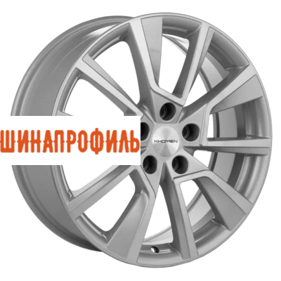 Диски Khomen Wheels Khomen Wheels KHW1802 (Dargo/Jolion) 7x18 5x114,3 ET37 D66,5 F-Silver-FP