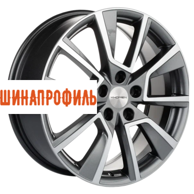 Диски Khomen Wheels Khomen Wheels KHW1802 (Qashqai) 7x18 5x114,3 ET40 D66,1 Gray-FP