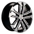 Диски Khomen Wheels Khomen Wheels KHW1803 (Dargo/Jolion) 7x18 5x114,3 ET37 D66,5 Black-FP