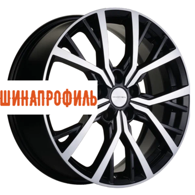 Диски Khomen Wheels Khomen Wheels KHW1806 (Koleos) 7x18 5x114,3 ET35 D66,1 Black-FP