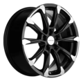 Диски Khomen Wheels Khomen Wheels KHW1808 (Lexus NX) 7,5x18 5x114,3 ET35 D60,1 Black-FP