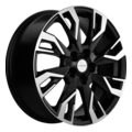 Диски Khomen Wheels Khomen Wheels KHW1809 (Jolion) 7x18 5x114,3 ET37 D66,5 Black-FP