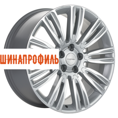 Диски Khomen Wheels Khomen Wheels KHW2004 (Velar) 8,5x20 5x108 ET45 D63,4 Brilliant Silver-FP