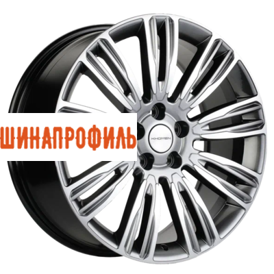 Диски Khomen Wheels Khomen Wheels KHW2004 (Velar) 8,5x20 5x108 ET45 D63,4 Dark Chrome-FP