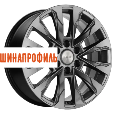 Диски Khomen Wheels Khomen Wheels KHW2010 (LC 300 Tuning) 8x20 6x139,7 ET35 D95,10 Gray