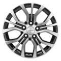 Диски Khomen Wheels Khomen Wheels KHW1608 (Qashqai) 6,5x16 5x114,3 ET40 D66,1 Black-FP