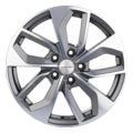 Диски Khomen Wheels Khomen Wheels KHW1703 (Juke) 7x17 5x114,3 ET47 D66,1 Gray-FP