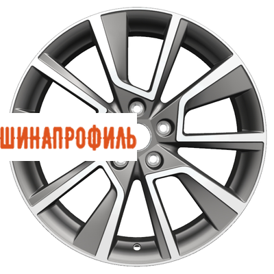 Диски Khomen Wheels Khomen Wheels KHW1802 (Kodiaq) 7x18 5x112 ET43 D57,1 Gray-FP