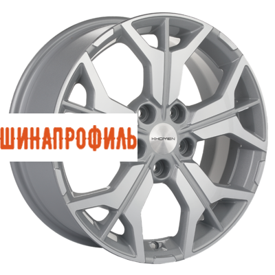 Диски Khomen Wheels Khomen Wheels KHW1715 (Jetta) 7x17 5x112 ET54 D57,1 F-Silver-FP