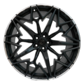 Khomen Wheels ZEUS 2202 (X5/X6/X7/Cullinan) 10x22 5x112 ET30 D66,6 Black matt MR