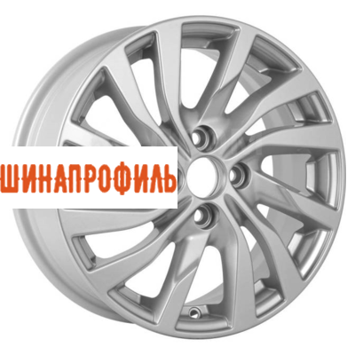 Диски КиК КиК КС882 6x15 4x100 ET46 D54,1 Сильвер