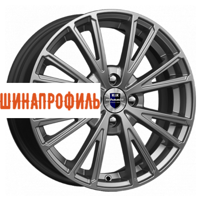 Диски КиК КиК Меандр (КС888) 6x15 4x100 ET45 D67,1 Дарк платинум