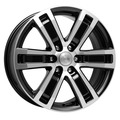 Диски КиК КиК R-7 Рольф (КС457) 7,5x17 6x114,3 ET39 D67,1 Алмаз черный