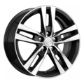 Диски КиК КиК Rassvet (КС868) 6,5x16 5x114,3 ET45 D67,1 Алмаз черный