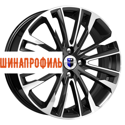 Диски КиК КиК Сильверстоун (КС770) 6,5x17 4x100 ET45 D67,1 Алмаз черный SK