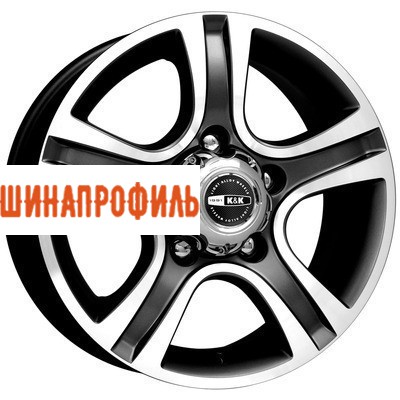 Диски КиК КиК Талисман-Мега (КС592) 7x16 5x139,7 ET35 D110,1 Алмаз черный