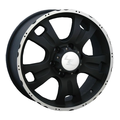 Диски LS LS 214 7x16 5x139,7 ET5 D108,1 BKF
