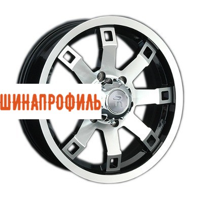 Диски LS LS 316 8x17 6x139,7 ET25 D106,1 BKF