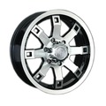 Диски LS LS 316 8x17 6x139,7 ET25 D106,1 BKF